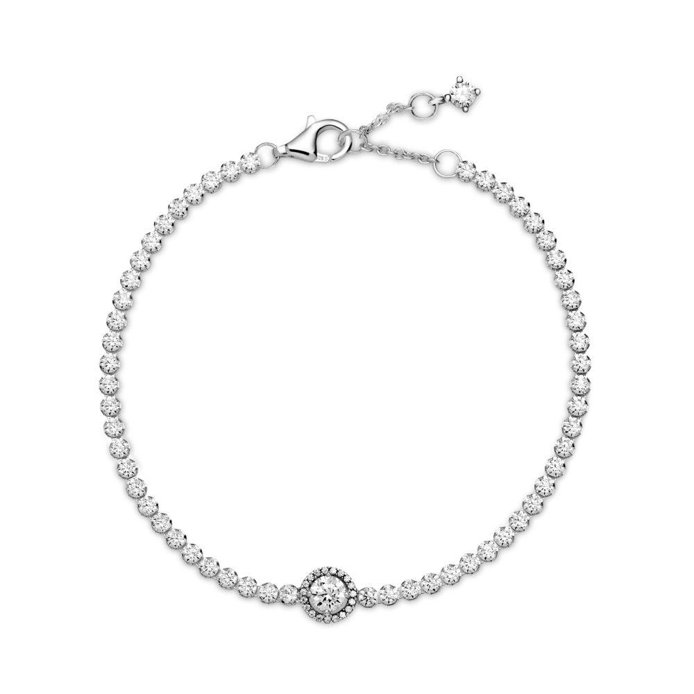 Brazalete de Tenis Halo Reluciente