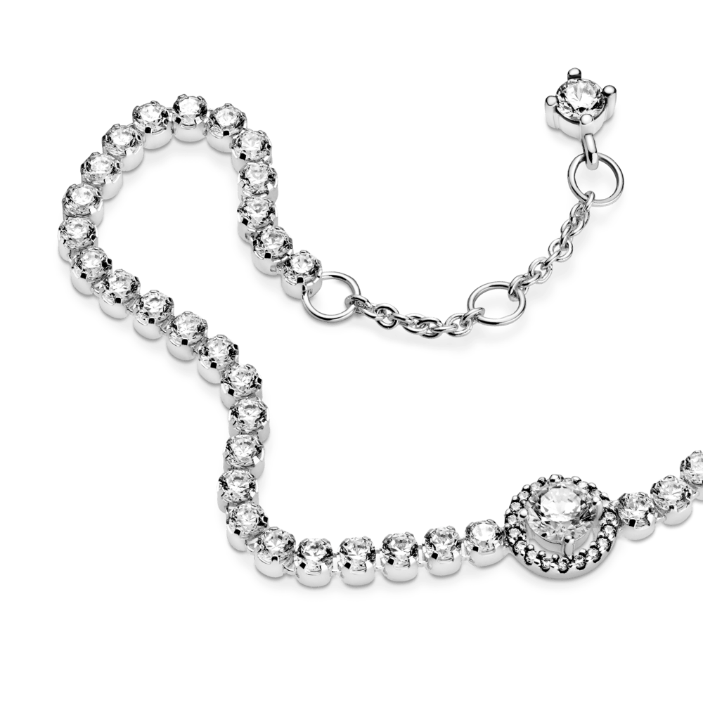 Brazalete de Tenis Halo Reluciente