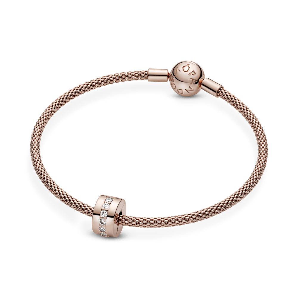 Charm Sujetador Hilera Reluciente