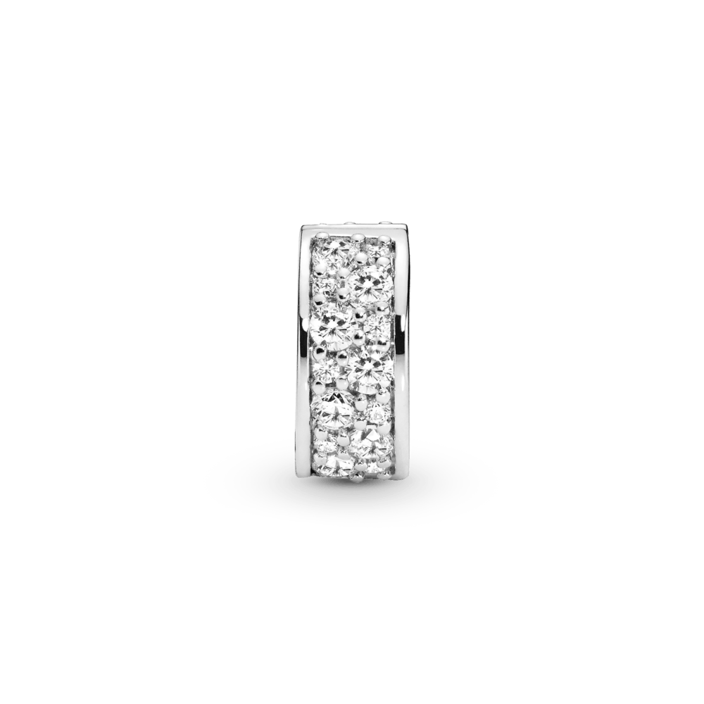 Charm Sujetador de Pavé Transparente